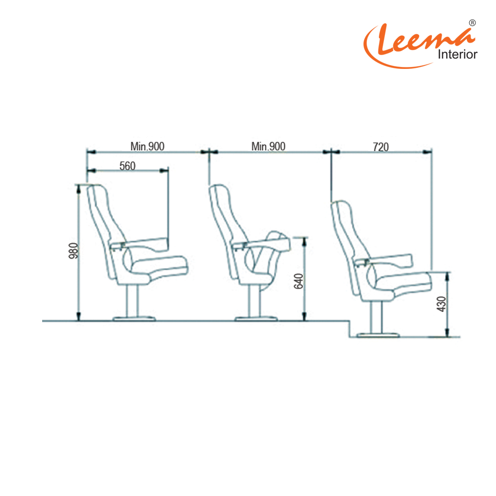 AUDITORIUM CHAIR - LAU 1012