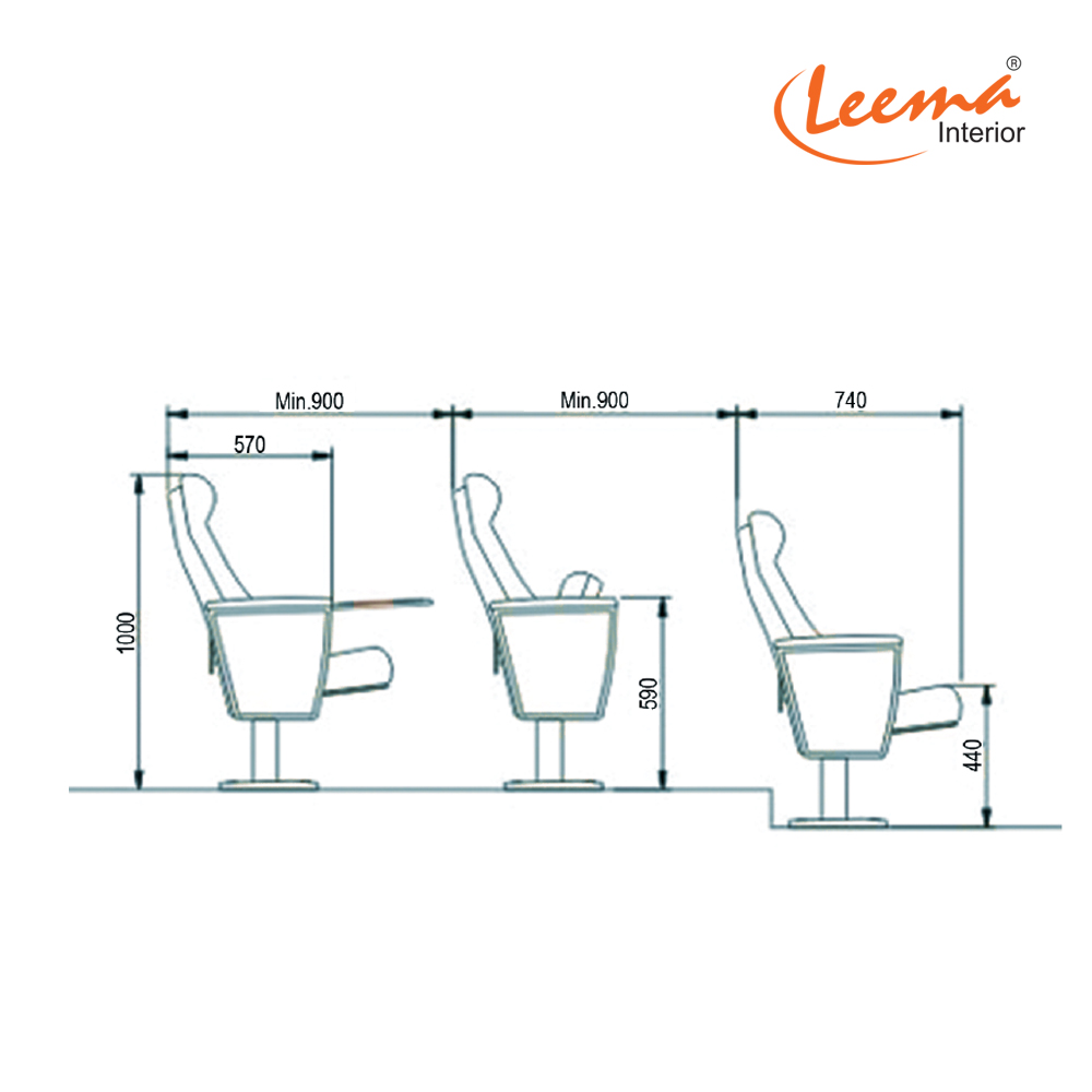 AUDITORIUM CHAIR - LAU 1088