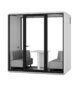 Diamond Indoor Collection - L Four-Person Meeting Pod